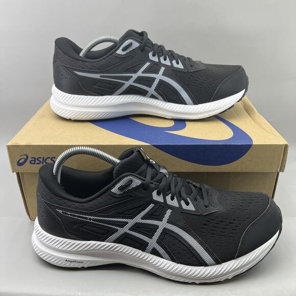 ASICS Gel Contend 8 Running Sneakers Men Size 11.5 Extra Wide Comfort Shoes NEW - Picture 1 of 9